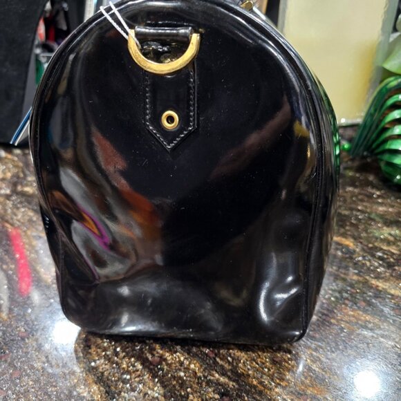 VGC Authentic Chanel Patent Leather Timeless Weekender - Picture 5 of 16